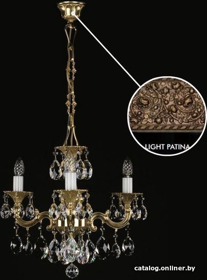 

Подвесная люстра ArtGlass Jarmila Iii. Light Patina Sp