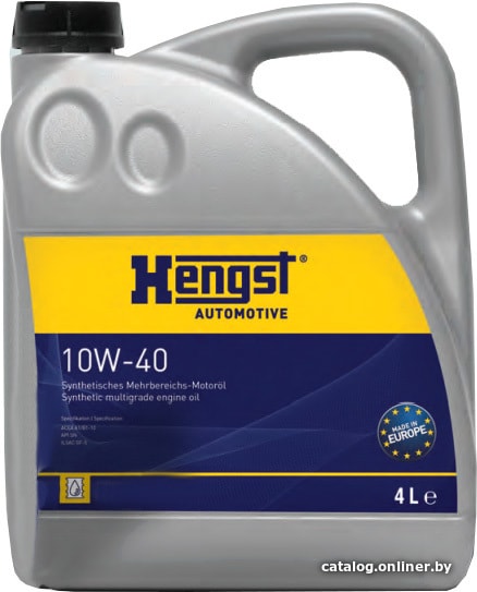 

Моторное масло Hengst 10W-40 A3/B4 Pro 5л