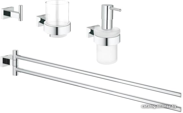 

Набор аксессуаров для ванной Grohe Essentials Cube 4 в 1 40847001