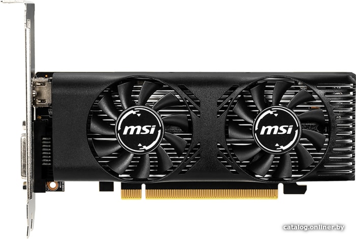 

Видеокарта MSI GeForce GTX 1650 LP OC 4GB GDDR5