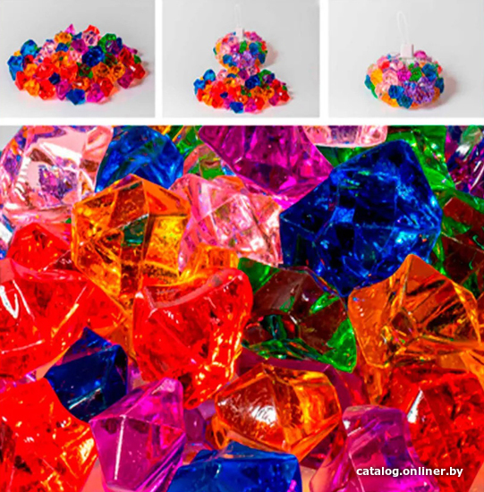 

Декорация Barbus Микс сердечки Glass 016 200 г