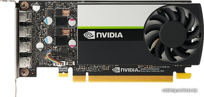 

Видеокарта PNY Nvidia T600 4GB VCNT600BLK-1