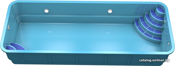

Композитный бассейн Empire Pools Люксор Econom (8.2x3.23 м)