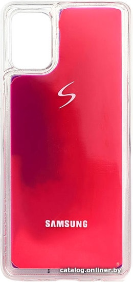 

Чехол для телефона EXPERTS Neon Sand Tpu для Samsung Galaxy A41 с LOGO (фиолетовый)