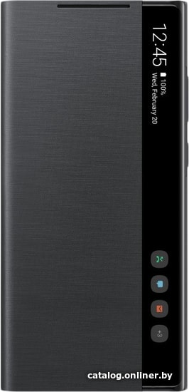 

Чехол для телефона Samsung Smart Clear View Cover для Galaxy Note 20 (черный)