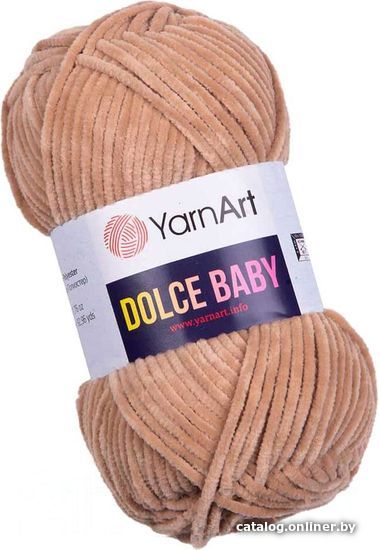 

Пряжа для вязания Yarnart Dolce Baby 747 50 г 85 м (бежевый)