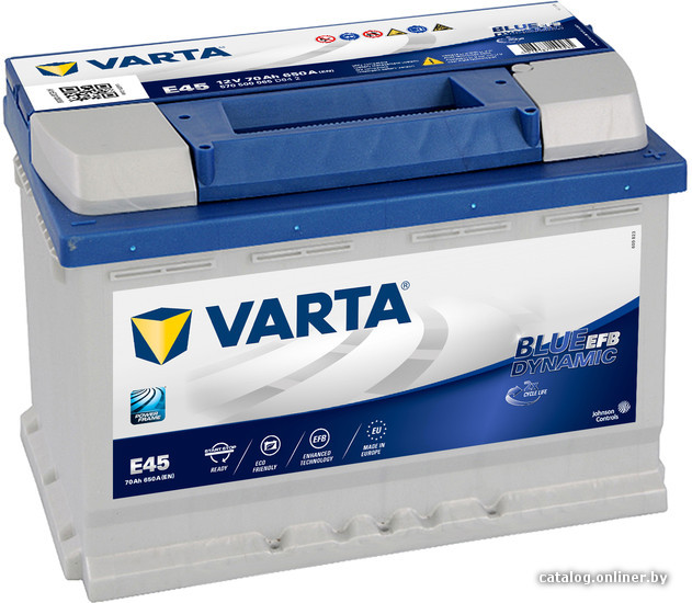 

Автомобильный аккумулятор Varta Blue Dynamic EFB 570 500 065 (70 А·ч)