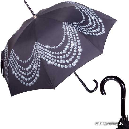 

Зонт-трость Chantal Thomass 882-LА Cadere Strass Noir