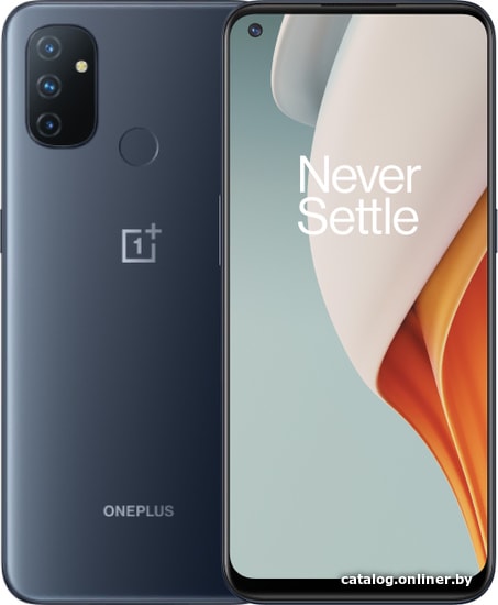 

Смартфон OnePlus Nord N100 (полуночный лед)