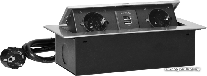

Блок розеток Orno OR-AE-13126(GS)/G