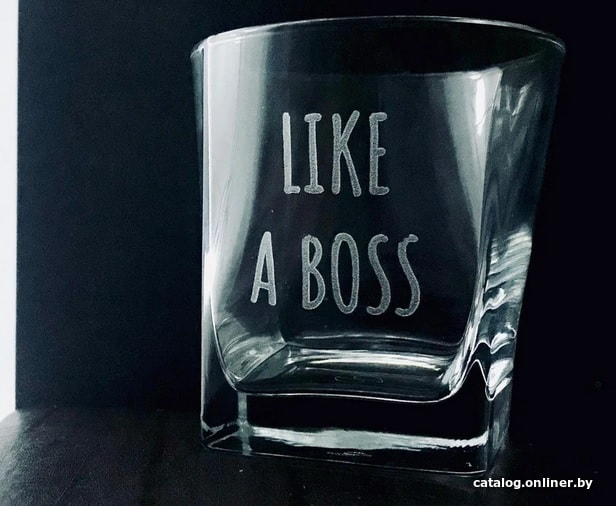 

Стакан для виски Мастерская TrueLaser Like a boss BW022