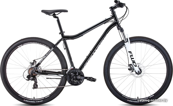 

Велосипед Forward Sporting 29 2.0 disc р.21 2021 (черный/белый)