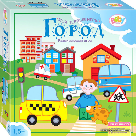 

Развивающая игра Step Puzzle Город 89804