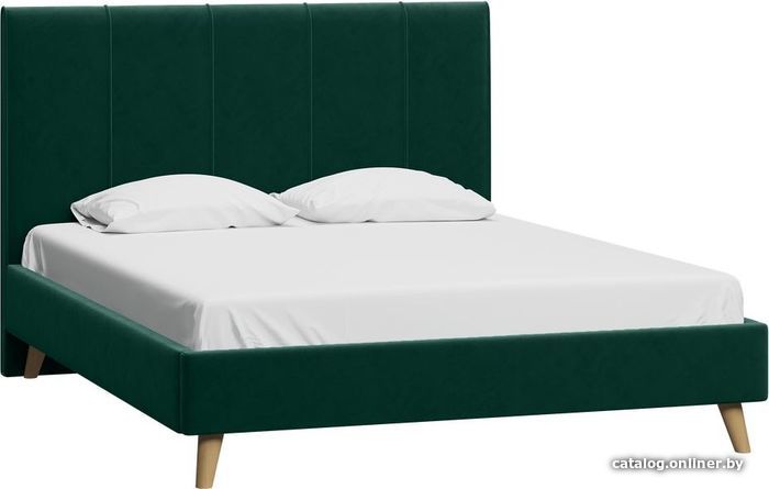 

Кровать Divan Шерона-Legs 140x200 (velvet emerald)