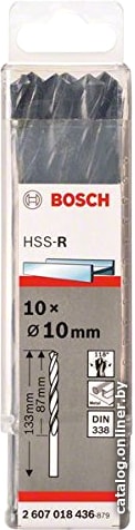 

Набор оснастки Bosch 2607018436 (10 предметов)