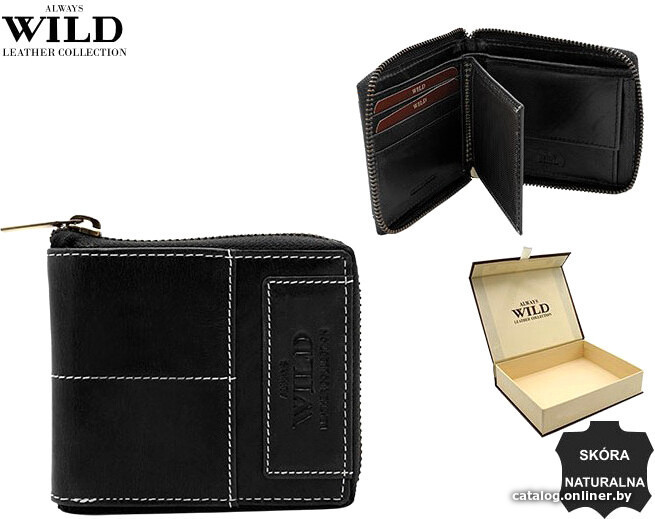 

Портмоне Cedar Always Wild N50504-HWM (черный)