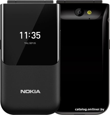 

Кнопочный телефон Nokia 2720 Flip (черный)