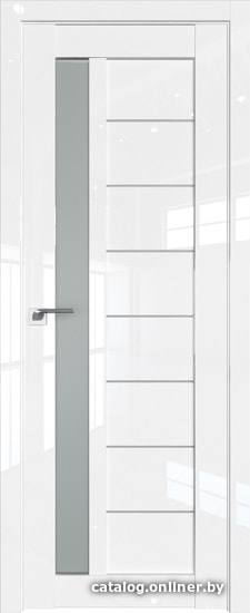 

Межкомнатная дверь ProfilDoors 37L 80x200 (белый люкс, стекло матовое)