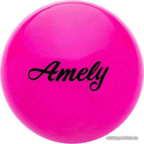 

Мяч для художественной гимнастики Amely AGB-102 19 см (розовый)