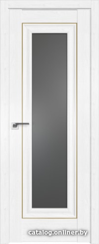 

Межкомнатная дверь ProfilDoors 24X 80x200 (пекан белый золото/стекло графит)