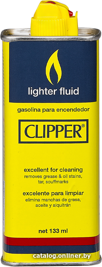 

Топливо для зажигалки Clipper Fluid (133 мл)