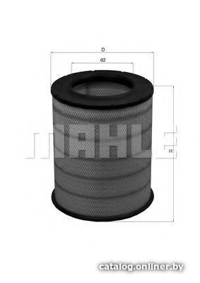 

Воздушный фильтр Mahle Knecht LX1281