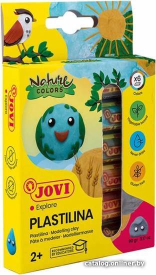 

Пластилин Jovi Nature 90/6N (6цв)