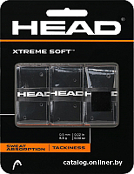 

Овергрип Head Xtreme Soft 285104-BK (3 шт, черный)