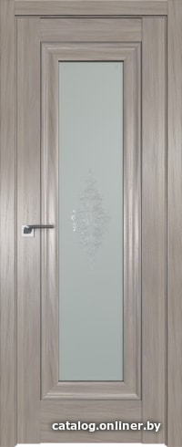 

Межкомнатная дверь ProfilDoors 24X 80x200 (орех пекан серебро/стекло кристалл матовый)