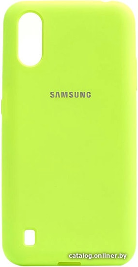 

Чехол для телефона EXPERTS Original для Samsung Galaxy A01 (салатовый)