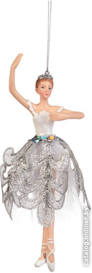

Елочная игрушка Goodwill Xmas 2023 Балерина в серебряном MO 95236
