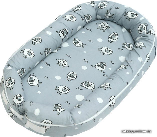 

Постельное белье Amarobaby Soft Care Барашек (серый)