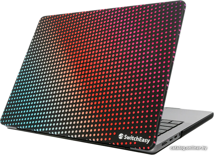 

Чехол-накладка SwitchEasy Dots для MacBook Pro 16" 2021 (rainbow)