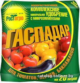 

Удобрение Торговый дом Рост Агро Гаспадар для томатов, перцев, баклажанов 50 г