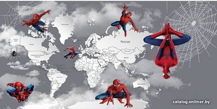 

Фотообои Citydecor Superhero Spiderman 1 с защитным покрытием 400x260