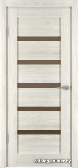 

Межкомнатная дверь IstokDoors Горизонталь-5 ДЧ 90x200 (дуб снежный/стекло бронза)