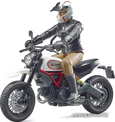

Мотоцикл Bruder Scrambler Ducati Desert Sled including rider 63051
