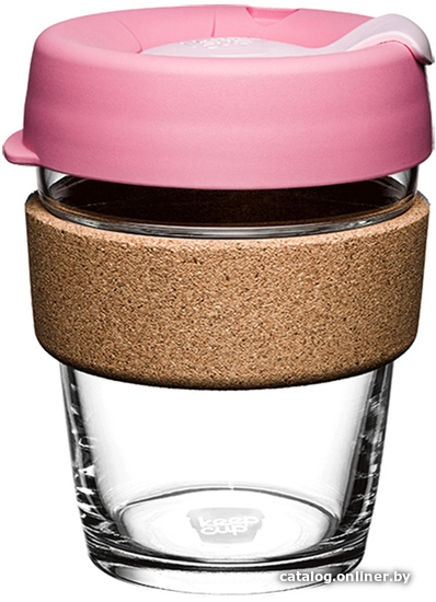 

Многоразовый стакан KeepCup Brew Cork M Saskatoon 340мл (розовый)
