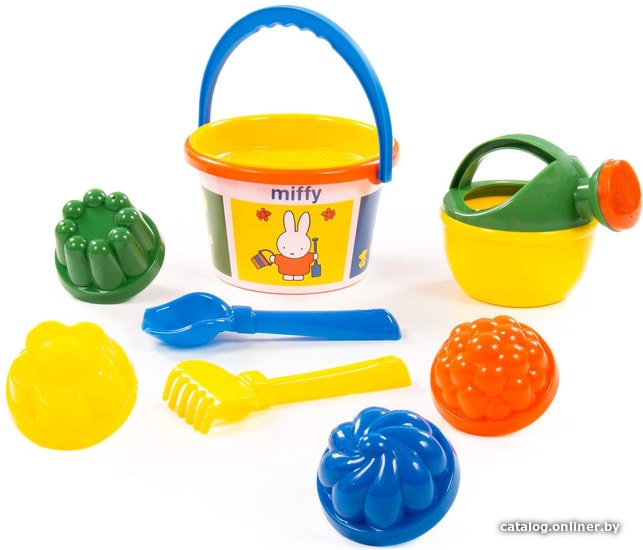 

Набор игрушек для песочницы Полесье Миффи-5 №3 64813