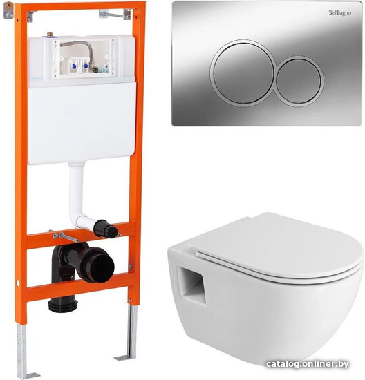 

Унитаз BelBagno CZR-526-TH-R/CZR-2040-SC/BB097/R.CR
