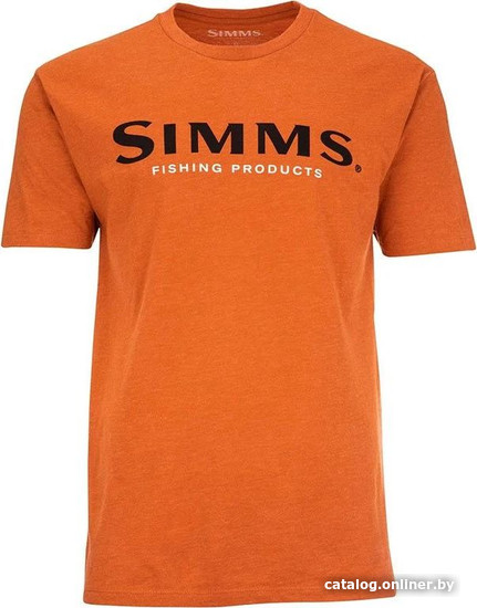 

Футболка Simms Logo T-Shirt (XL, adobe heather)