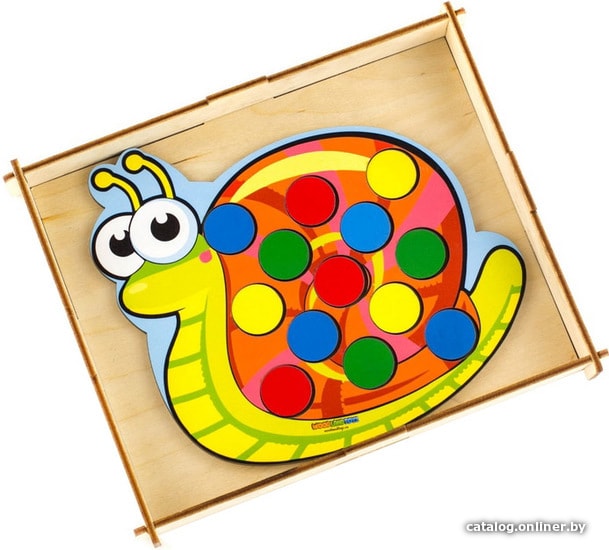 

Мозаика/пазл WoodLand Toys Улитка 067108