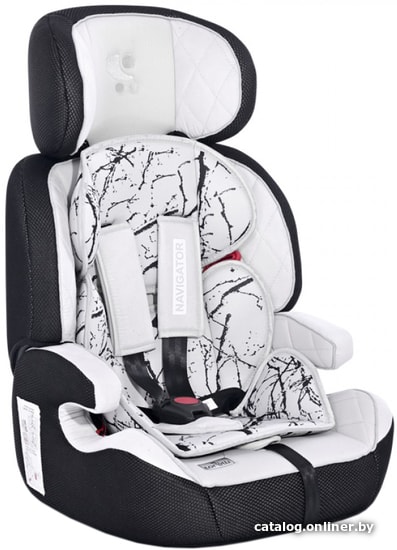 

Детское автокресло Lorelli Navigator 2021 (grey marble)