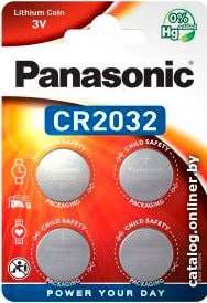 

Батарейка Panasonic CR2032 4 шт. CR 2032 4BP