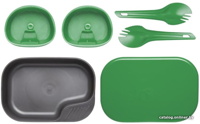 

Набор посуды Wildo Camp-A-Box Light Green Bio 6201 (sugarcane)