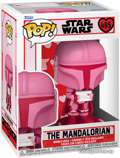 

Фигурка Funko POP! Bobble Star Wars/ Valentines Mandalorian F60126
