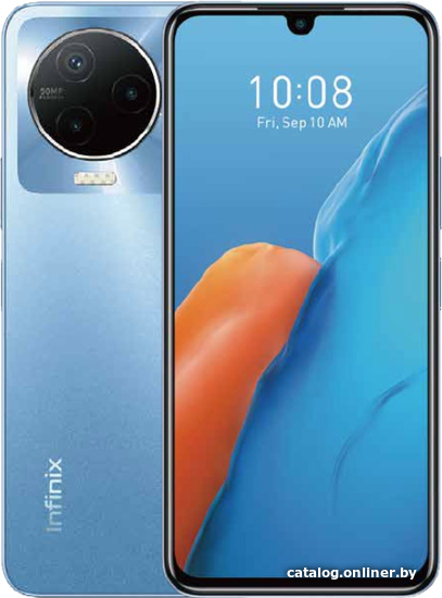 

Смартфон Infinix Note 12 2023 8GB/128GB (тосканский синий)