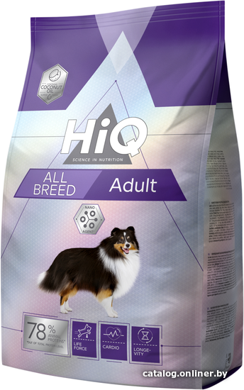 

Сухой корм для собак HiQ All Breed Adult 11 кг