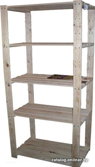 

Стеллаж ВудГрупп П5 73.5x41x160