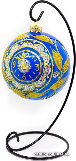 

Елочная игрушка Юрита Часы 201012-05 (голубой)
